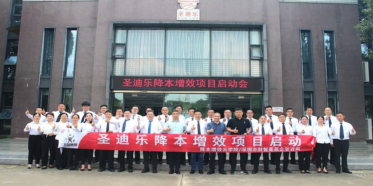 姜上泉老師降本增效咨詢培訓：圣迪樂食品降本增效項目啟動
